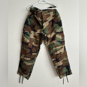 Military Camouflage Cargo Pants